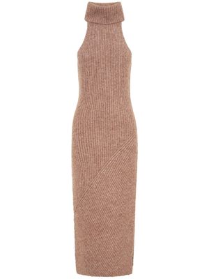 Nicholas Kiandra ribbed dress - Neutrals