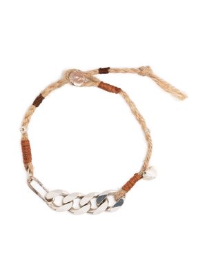 Nick Fouquet chain-link rope bracelet - Gold