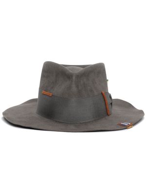 Nick Fouquet Frisco Kid fedora hat - Grey