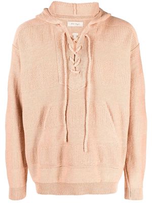 Nick Fouquet knitted hoodie sweater - Pink
