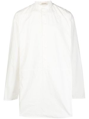 Nicolas Andreas Taralis button-down cotton shirt - White