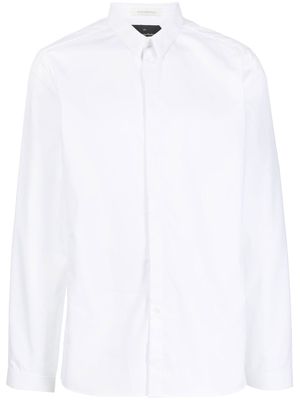Nicolas Andreas Taralis cotton long-sleeve shirt - White