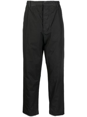 Nicolas Andreas Taralis cotton tapered trousers - Black