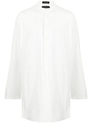 Nicolas Andreas Taralis long-sleeve cotton shirt - White