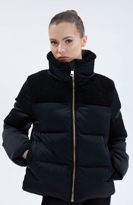 Nicole Benisti Una Down Puffer Jacket in Black 