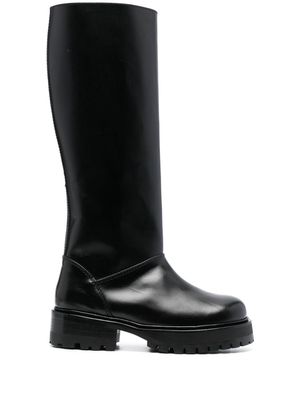 Nicole Saldaña Dani 60mm knee-length boots - Black