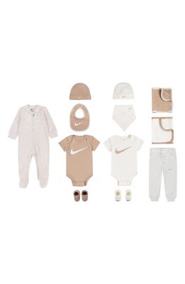 Nike 12-Piece Gift Set in Pale Ivory Heather
