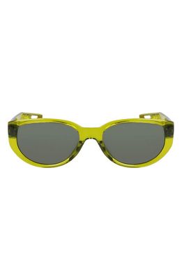 Nike 145mm Cat Eye Sunglasses in Moss/Green