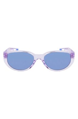 Nike 145mm Cat Eye Sunglasses in Oxygen Purple/Blue