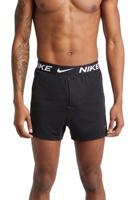 Nike 3-Pack Dri-FIT Essential Micro Boxers in Obsidian