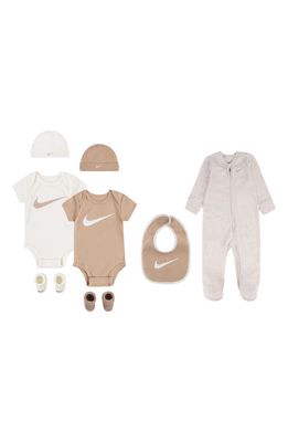 Nike 8-Piece Gift Set in Pale Ivory Heather
