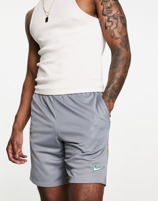 Nike Academy Dri-FIT soccer shorts in navy-Gray