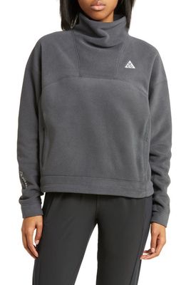 Nike ACG Therma-FIT Wolf Tree Pullover in Anthracite/Anthracite/White