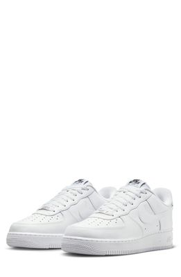Nike Air Force 1 '07 FlyEase Sneaker in White/White