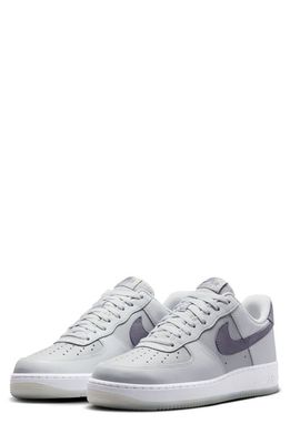 Nike Air Force 1 '07 Sneaker in Pure Platinum/Light Carbon