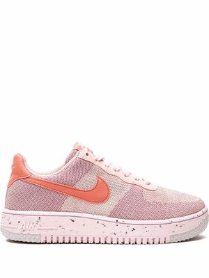 Nike Air Force 1 Low Crater Flyknit "Pink Glaze" sneakers