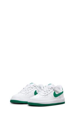 Nike Air Force 1 Low EasyOn Sneaker in White/Malachite/White