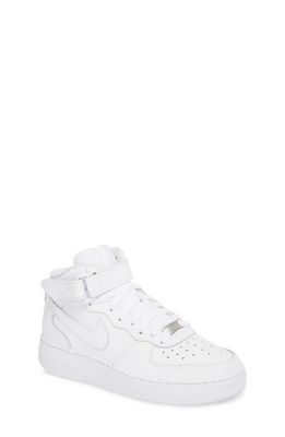 Nike Air Force 1 Mid Top Sneaker in White