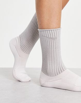 Nike Air Force 1 socks in white