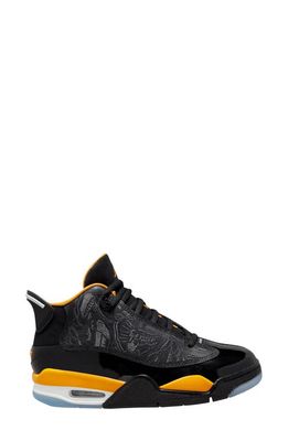 Nike Air Jordan Dub Zero Sneaker in Black/Taxi-White