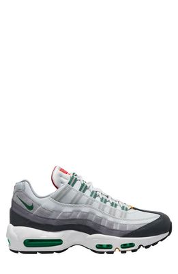 Nike Air Max 95 Essential Sneaker in Pure Platinum/Gorge Green