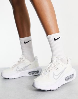 Nike Air Max Interlock sneakers in summit white