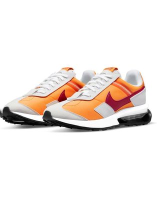 Nike Air Max Pre-Day sneakers in orange and red-Yellow