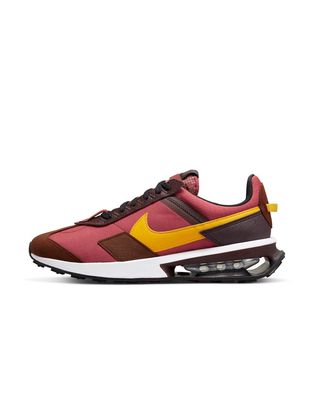 Nike Air Max Pre-Day sneakers in red and yellow