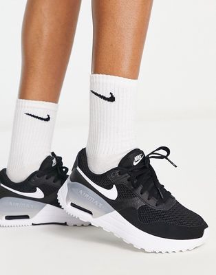 Nike Air Max SYSTM sneakers in black and white