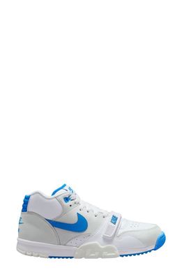 Nike Air Trainer 1 Sneaker in White/Photo Blue/White