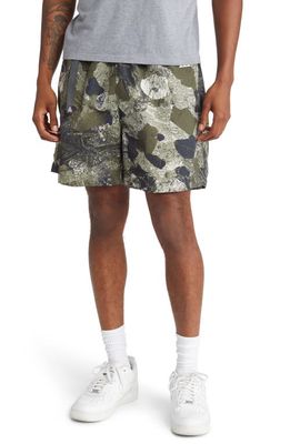Nike All Conditions Gear Nylon Shorts in Cargo Khaki/Dark Smoke Grey