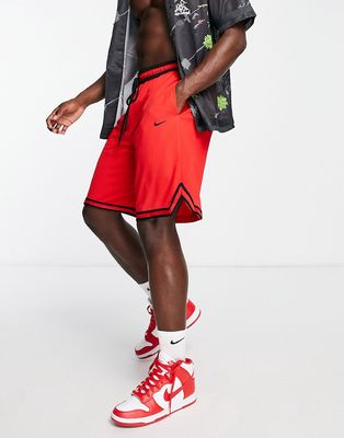Nike Basketball Dri-FIT DNA polyknit shorts in red