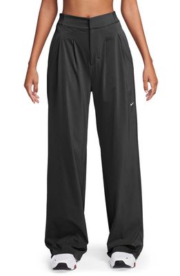 Nike Bliss Wide Leg Pants in Black/Clear