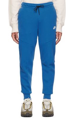 Nike Blue Cotton Lounge Pants