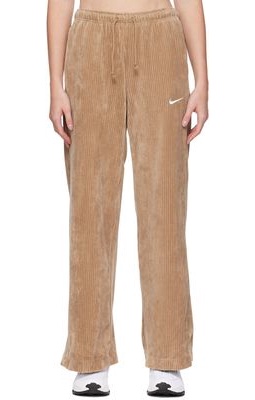 Nike Brown Corduroy Lounge Pants