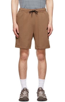 Nike Brown Tech Fleece Shorts