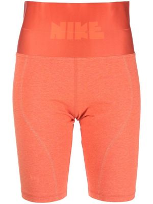 Nike Circa 72 high-waist bike shorts - Orange