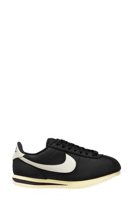 Nike Cortez 23 Premium Sneaker in Black/Sail/Alabaster