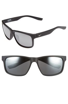 Nike 'Cruiser' 59mm Sunglasses in Matte Black 