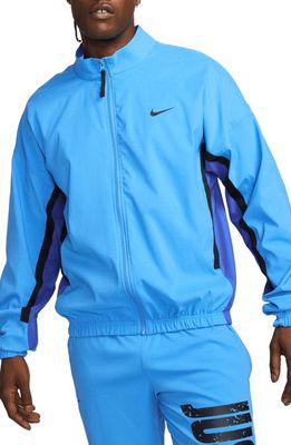 Nike DNA Light Basketball Jacket in Photo Blue/royal/black/black