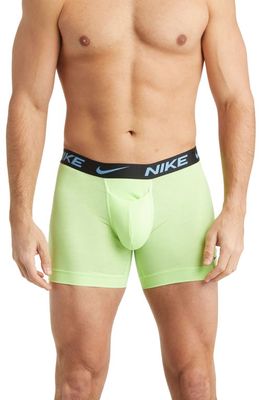 Nike Dri-FIT 2-Pack ReLuxe Boxer Briefs in Ghost Green