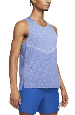 Nike Dri-FIT 365 Running Tank in Game Royal/heather at Nordstrom, Size X-Large