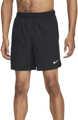 Nike Dri-FIT Challenger Unlined Athletic Shorts in Black/Black/Black