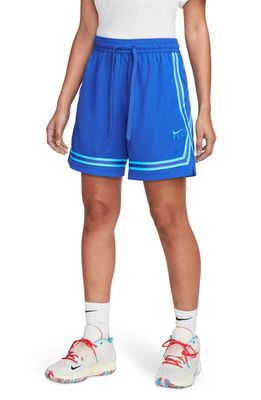 Nike Dri-FIT Fly Crossover Basketball Shorts in Game Royal/Baltic Blue