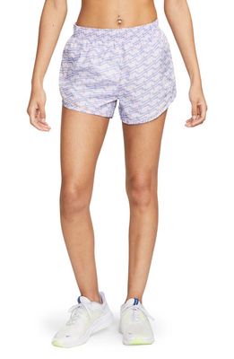 Nike Dri-FIT Icon Clash Tempo Luxe Running Shorts in Doll /Sesame