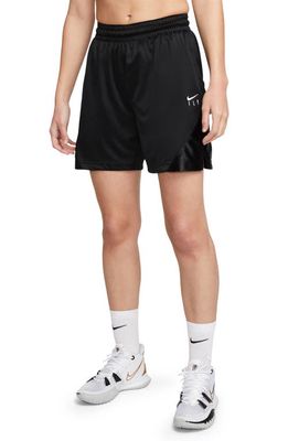 Nike Dri-FIT ISoFly Basketball Shorts in Black/Black/White