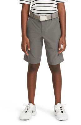 Nike Dri-FIT Kids' Golf Shorts in Dark Grey/Black