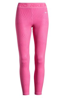 Nike Dri-FIT Print 7/8 Leggings in Alchemy Pink/Pink/White