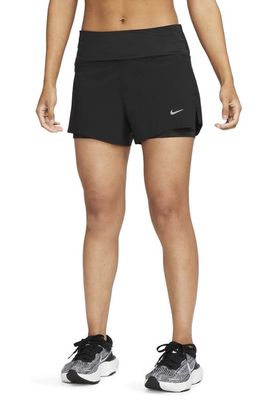 Nike Dri-FIT Swift Running Shorts in Black