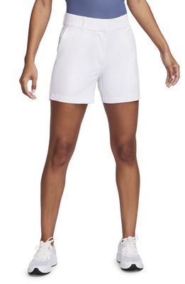 Nike Dri-FIT Victory Golf Shorts in White/Black